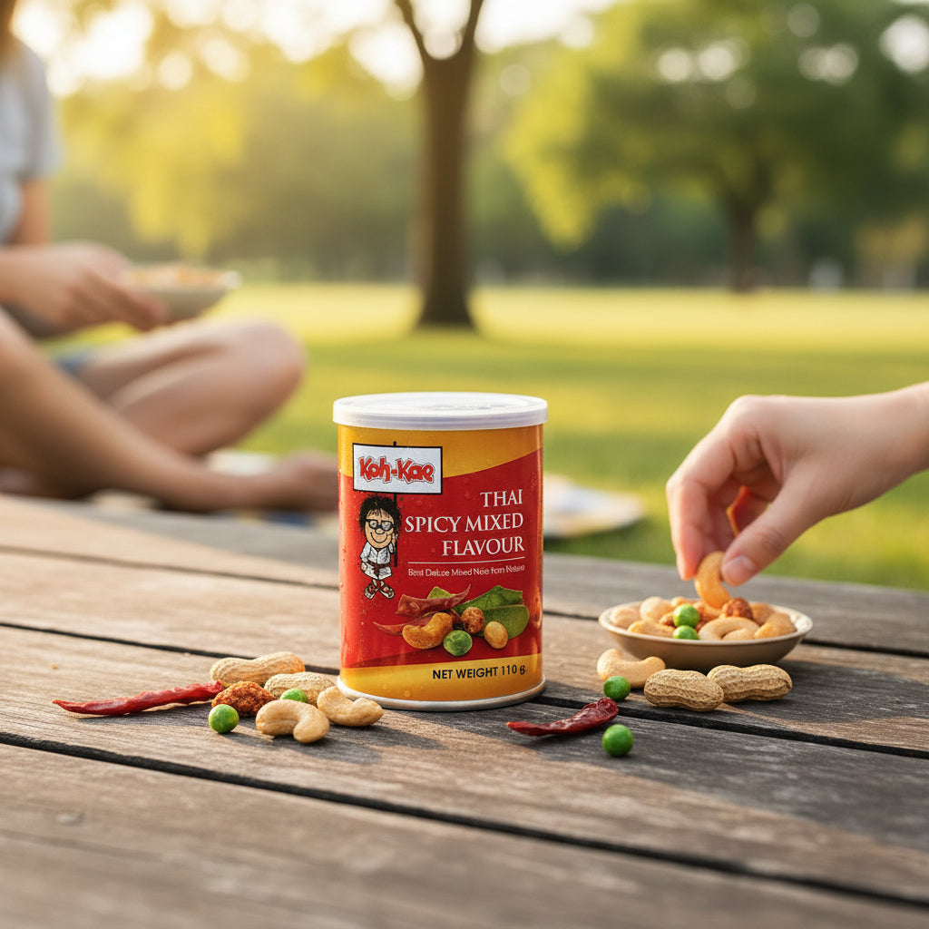 Koh-Kae Nüsse-Erbsen-Mischung mit Thai Spicy Mixed Flavour 110g