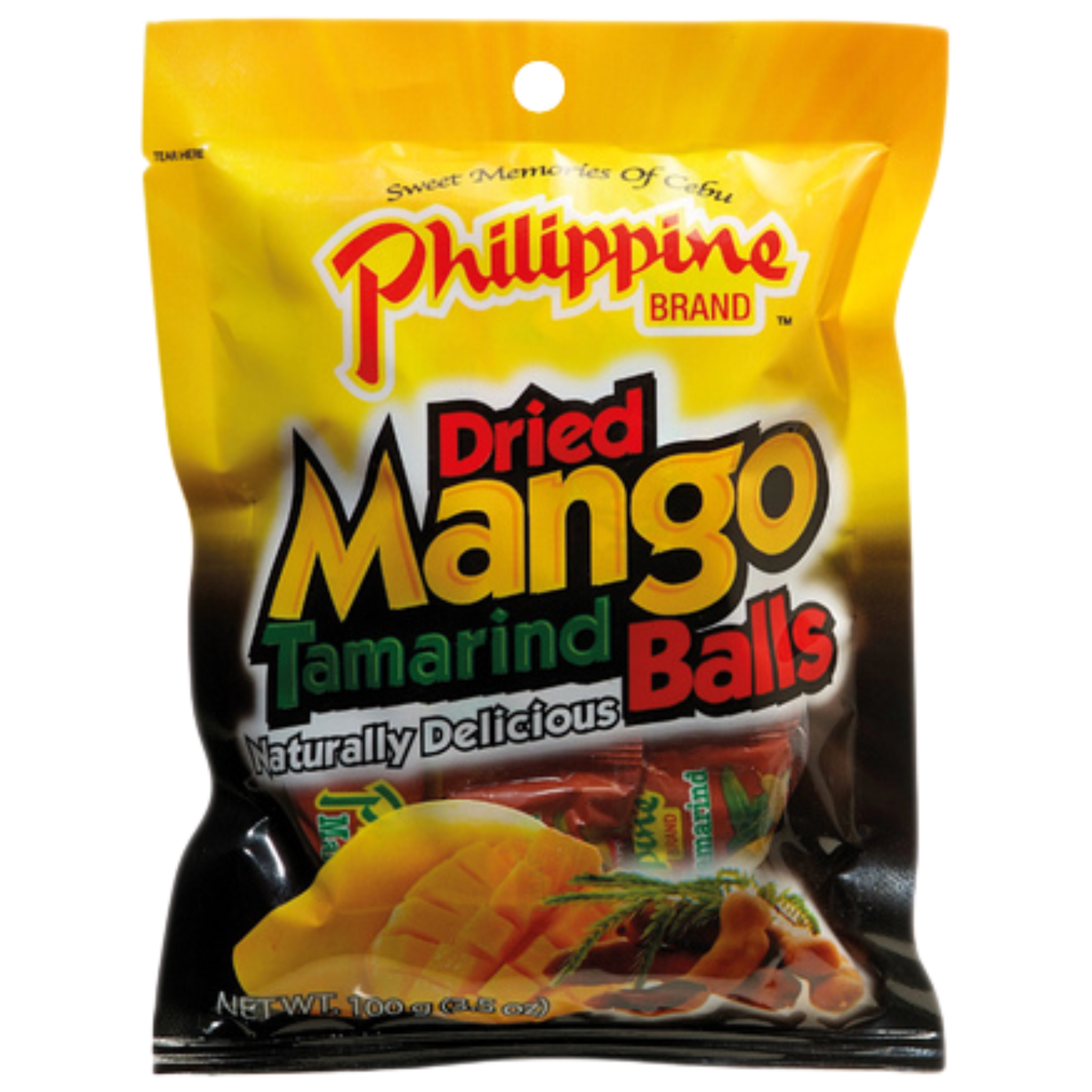 Philippine Brand Getrocknete Mango Tamarinden Balls 100g
