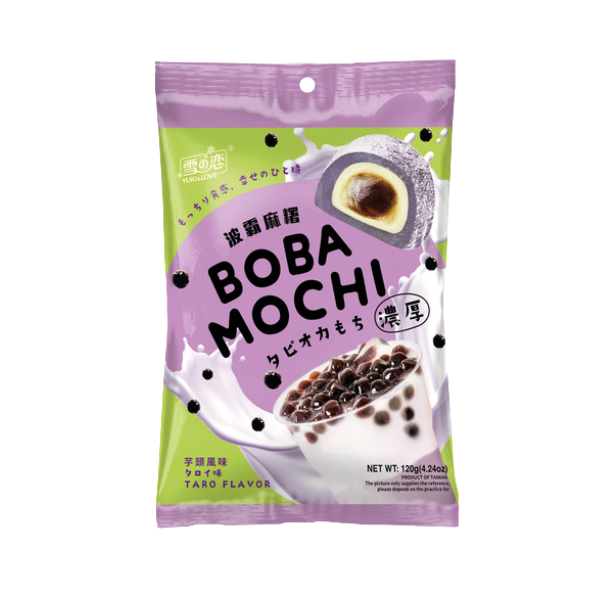 Yuki & Love Mochi Boba Taro 120g