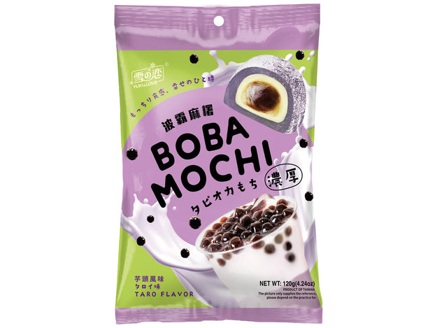 YUKI & LOVE Mochi Boba Taro 120g (8 Stück)