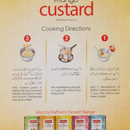 Rafhan Custard Puddingpulver Mango 275g