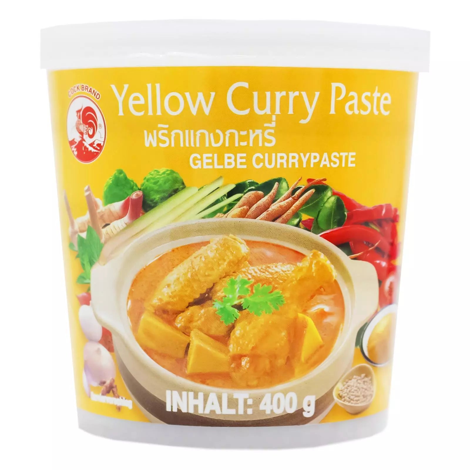 COCK Gelbe Currypaste 400g