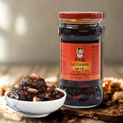 LAO GAN MA Erdnüsse in Chiliöl 275g