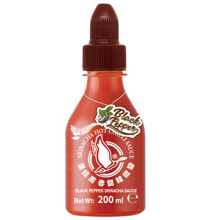 Flying Goose Sriracha Chilisauce Schwarzer Pfeffer 200ml