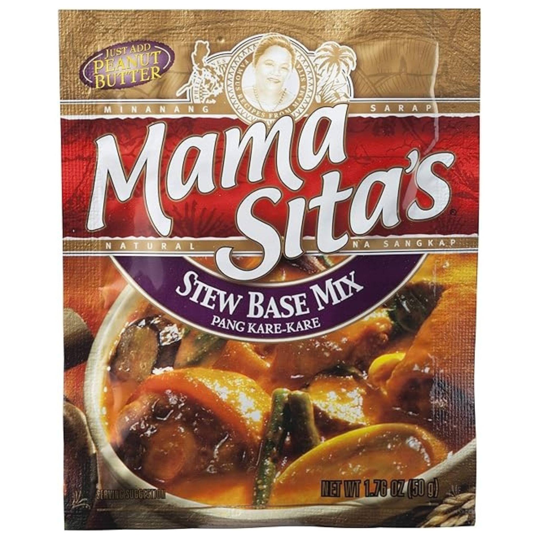 Mama Sita's Kare-Kare Stew Base Mix Würzmischung 50g