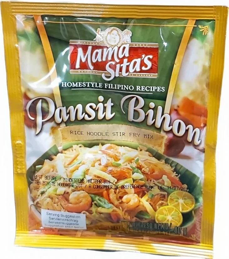Mama Sita's Pansit Bihon Würzmischung Reisnudelpfanne 40g