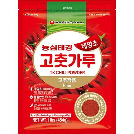 NONGSHIM Taekyung Gochugaru Paprikapulver Chilipulver für Kimchi (fein) 454g