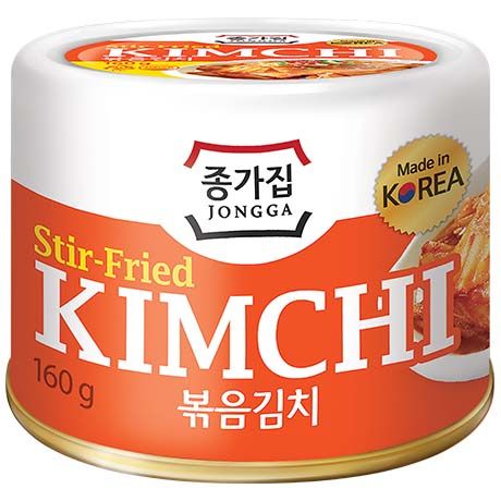 JONGGA Napa Cabbage Stir Fried Kimchi gebraten 160g