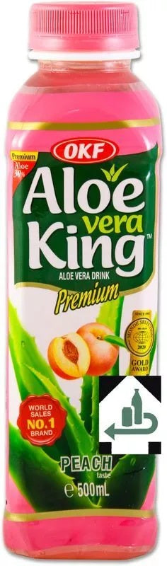 OKF Aloe Vera Getränk Pfirsich 500ml