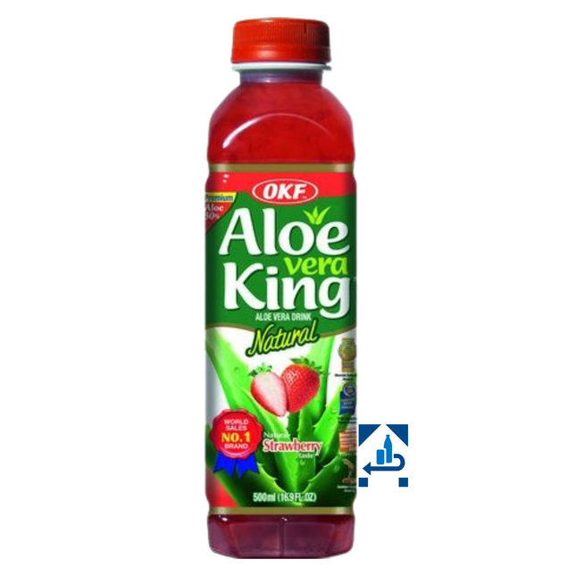 OKF Aloe Vera Getränk Erdbeer 500ml