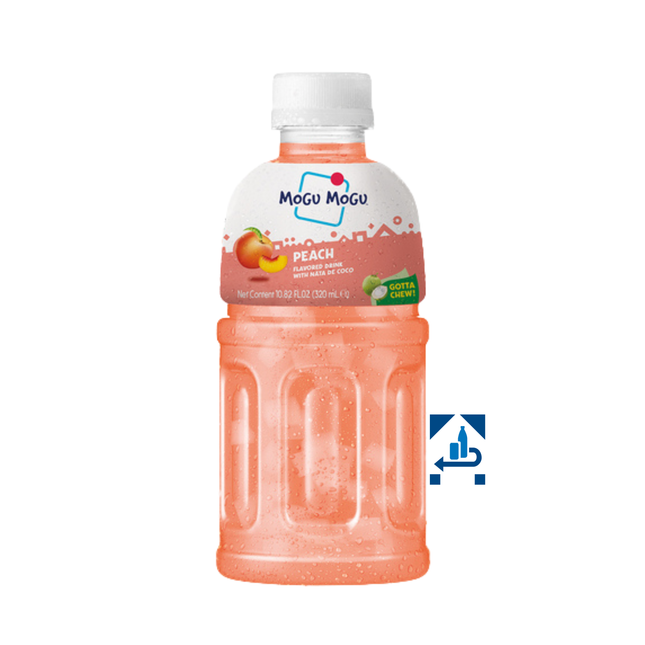 Mogu Mogu Pfirsich Getränk mit Nata de Coco 320ml