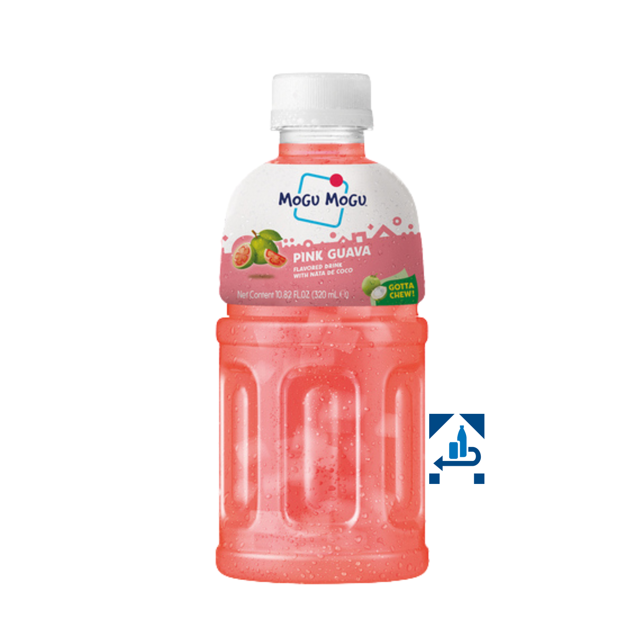 Mogu Mogu Guave Getränk mit Nata de Coco 320ml