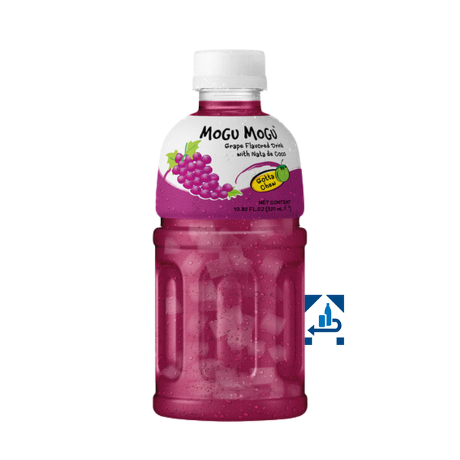 Mogu Mogu Trauben Getränk mit Nata de Coco 320ml_MHD