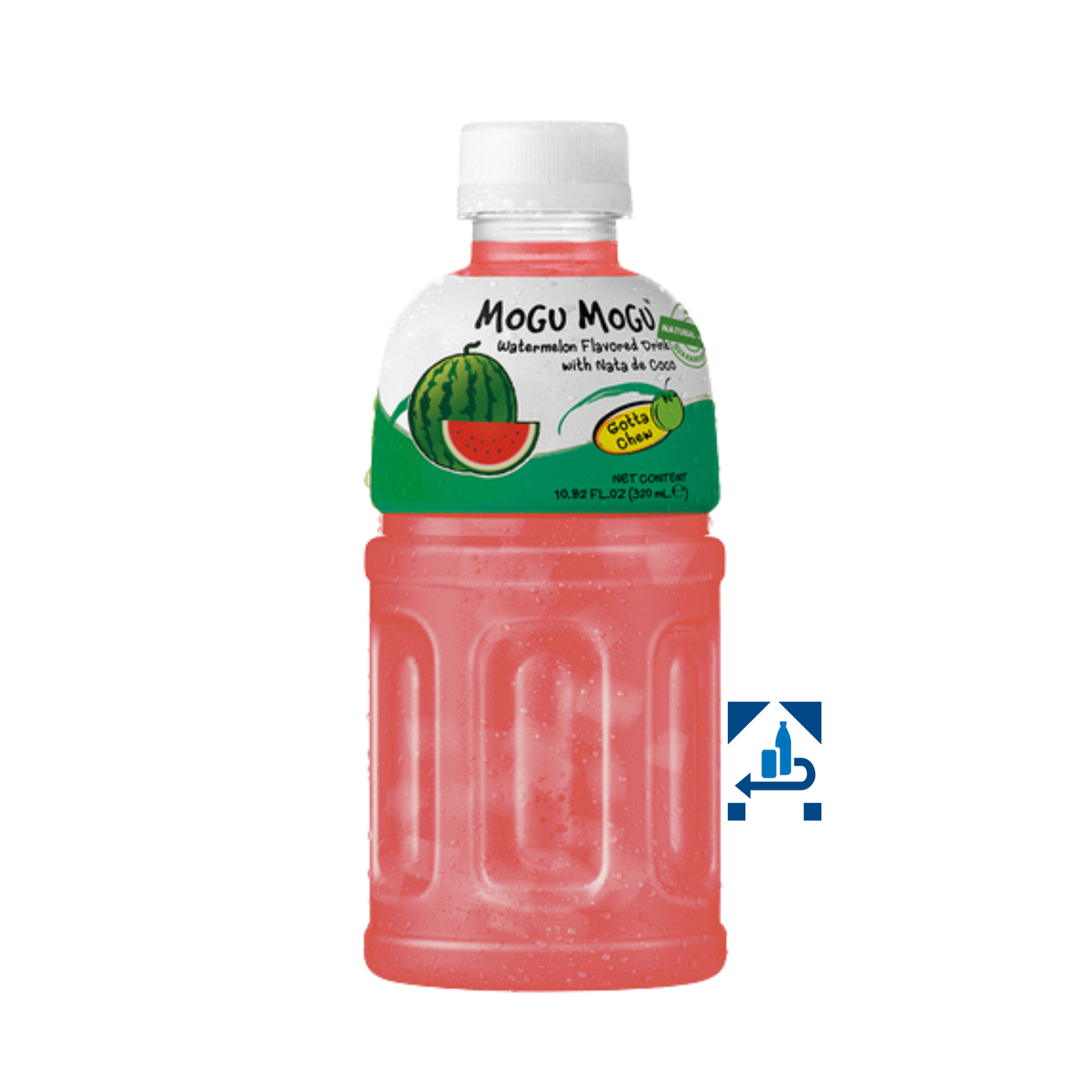 Mogu Mogu Wassermelone Getränk mit Nata de Coco 320ml