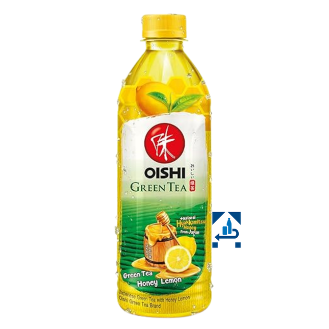 Oishi Grüner Tee Honig-Zitrone 500ml