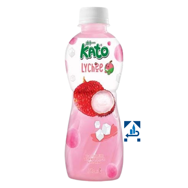 Kato Litschi Getränk mit Nata de Coco 320ml