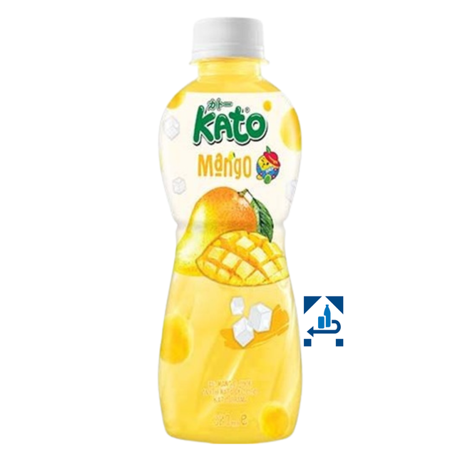 Kato Mango Getränk mit Nata de Coco 320ml
