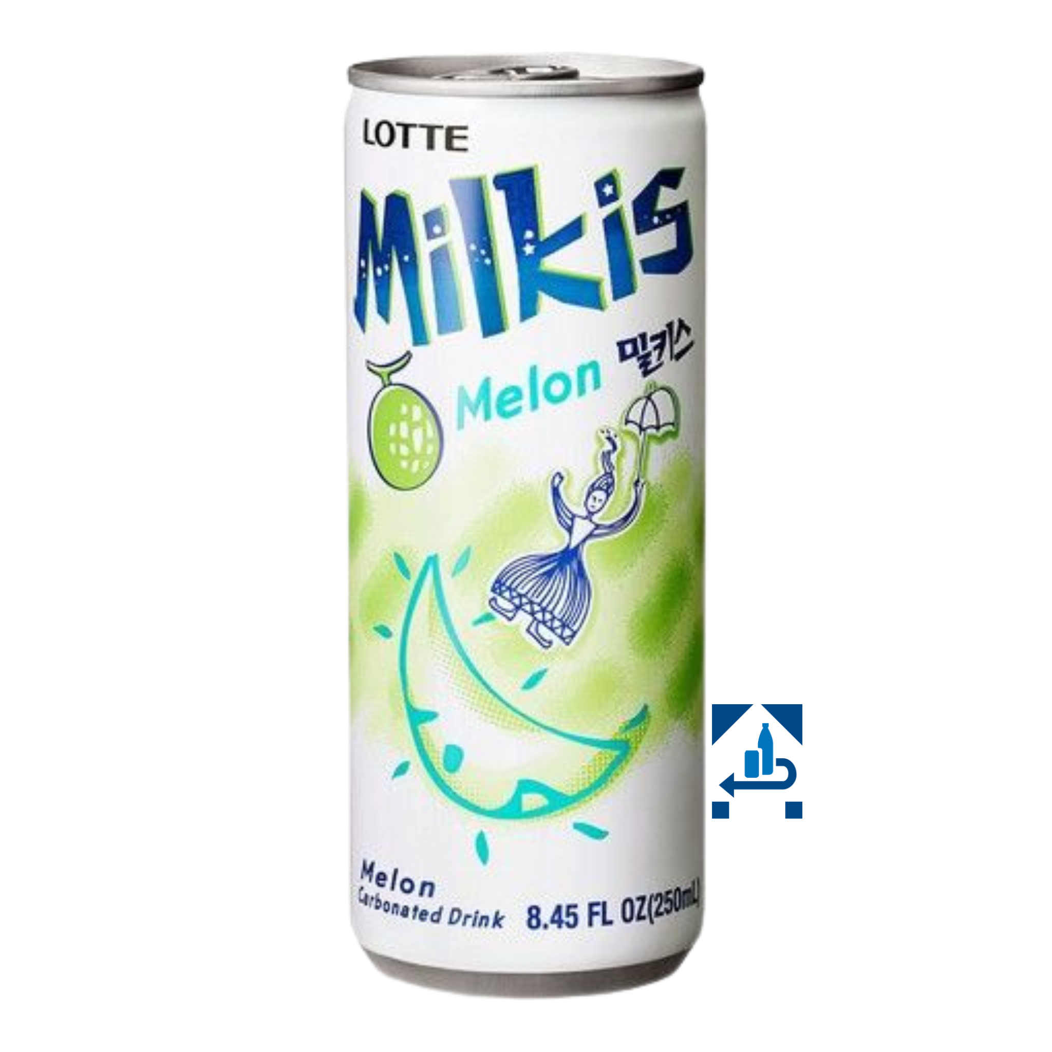 Lotte Milkis Melone Milchgetränk 250ml