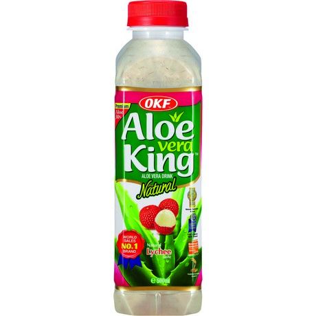 OKF Aloe Vera Getränk Litschi Lychee 500ml