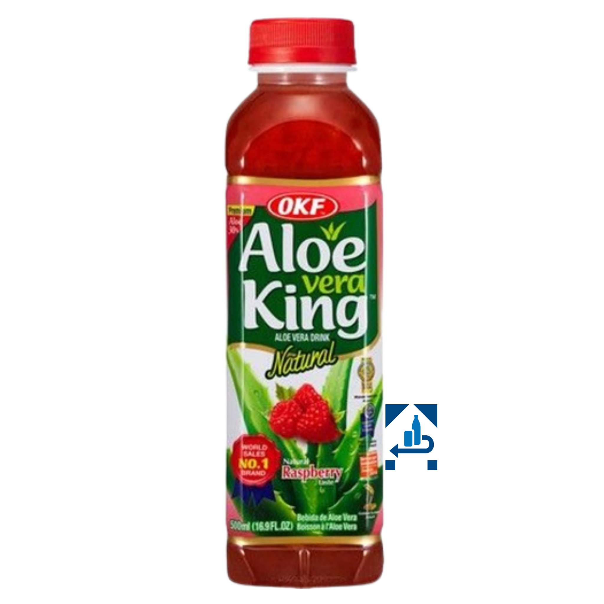 OKF Aloe Vera Getränk Himbeere 500ml