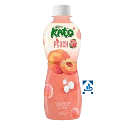Kato Pfirsich Getränk mit Nata de Coco 320ml_MHD