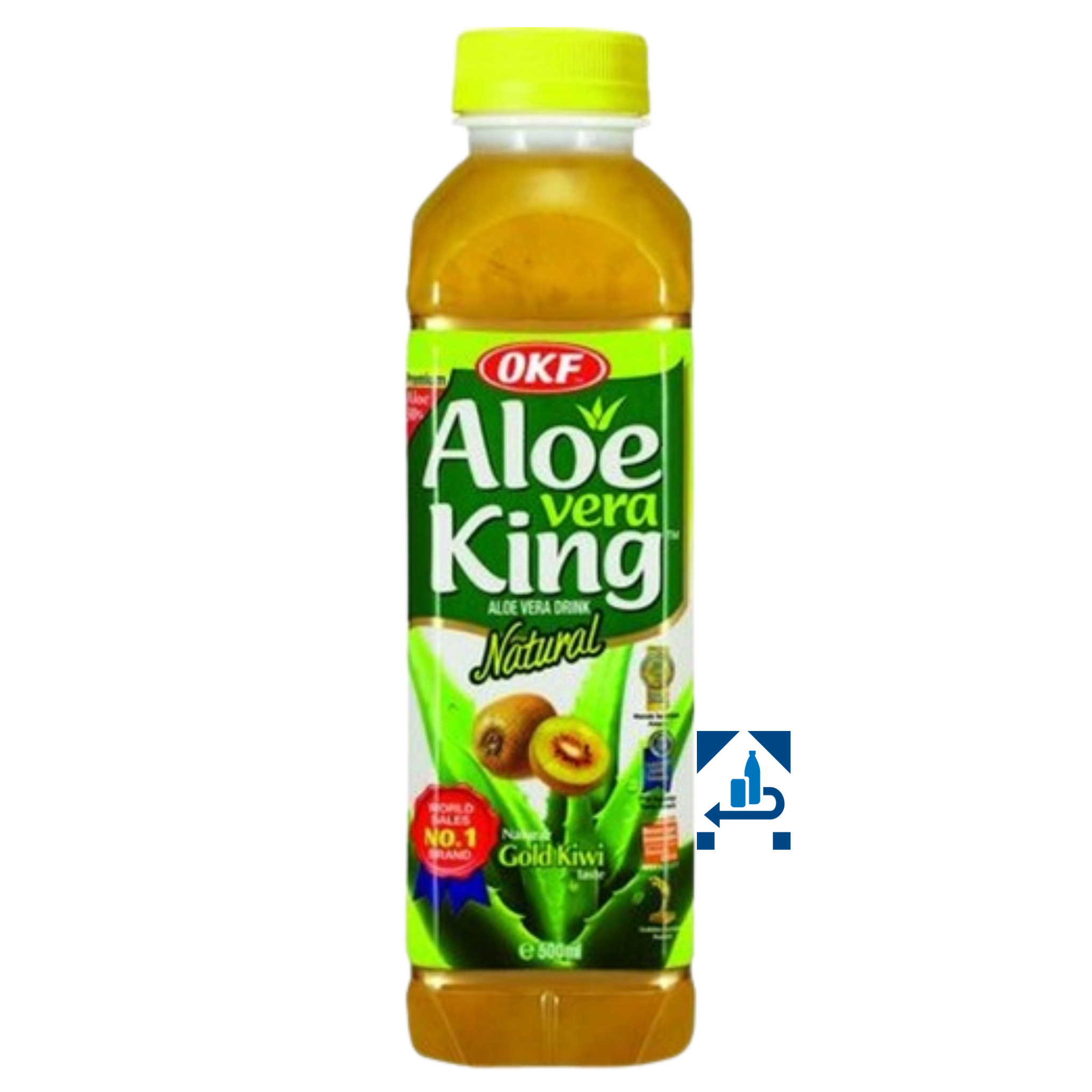 OKF Aloe Vera Getränk Ananas 500ml_MHD