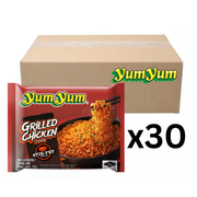 YumYum Instantnudeln Stir-Fried Grilled Chicken 60g (30er-Pack)