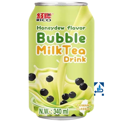 Rico Bubble Milk Tea Getränk Honigmelone 340ml_MHD