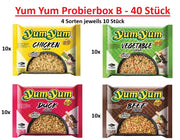 Yum Yum Probierbox B - 40 Stück Instant Nudeln