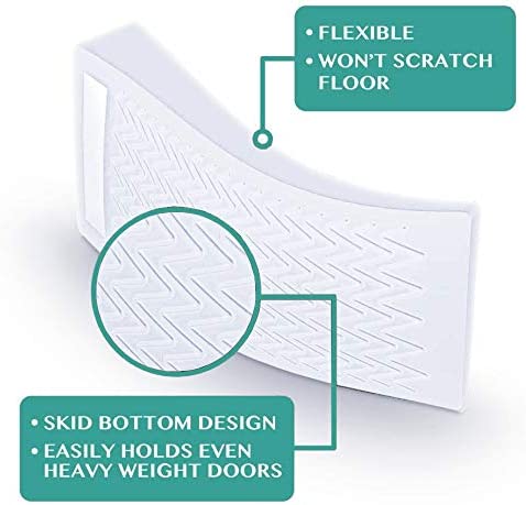LÜNIC 2er Set Türkeil Fensterkeil Türstopper Boden Keilform  stapelbar