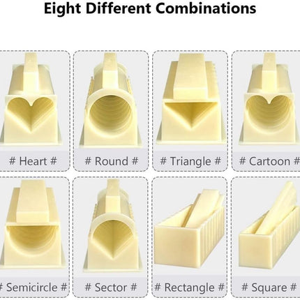 Sushi Form Set – DIY Super Sushi Maker